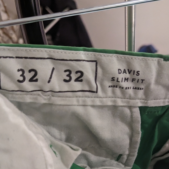 Club Monaco Green Chinos - Picture 5 of 5